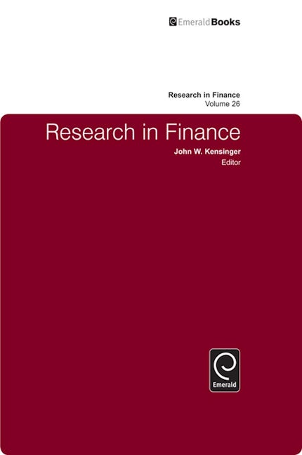 Book cover image for Research in Finance ISBN: 9781849507264
